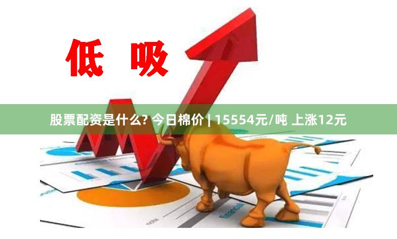 股票配资是什么? 今日棉价 | 15554元/吨 上涨12元